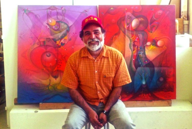Alvaro, artiste peintre vénézuélien : la peinture au-delà des frontières...