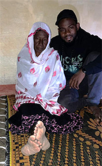 Avec ma grand-mère Avec ma grand-mère
