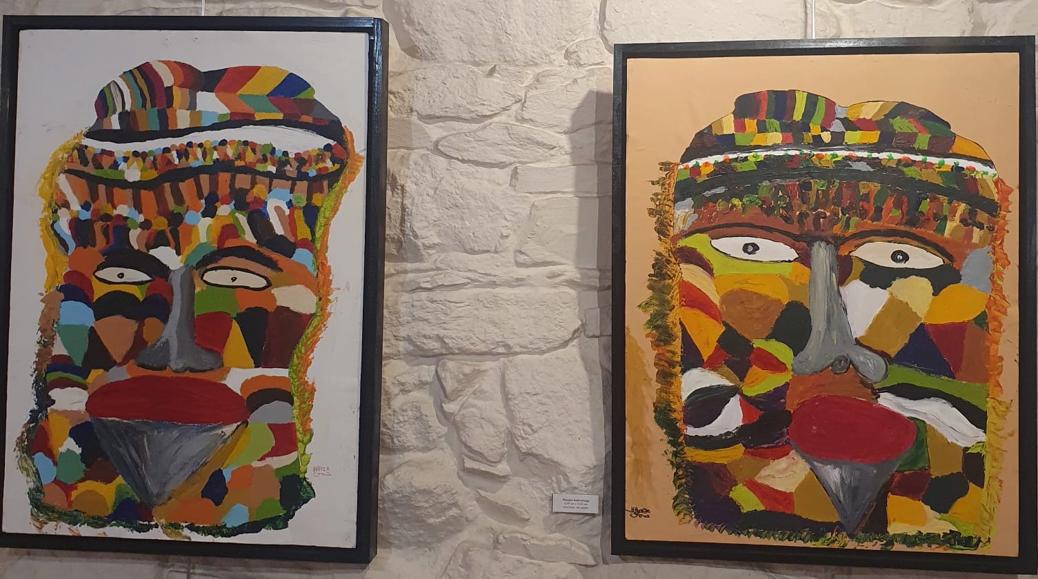 Le jeune migrant a découvert la peinture, il  expose à Tréguier Le jeune migrant a découvert la peinture, il  expose à Tréguier