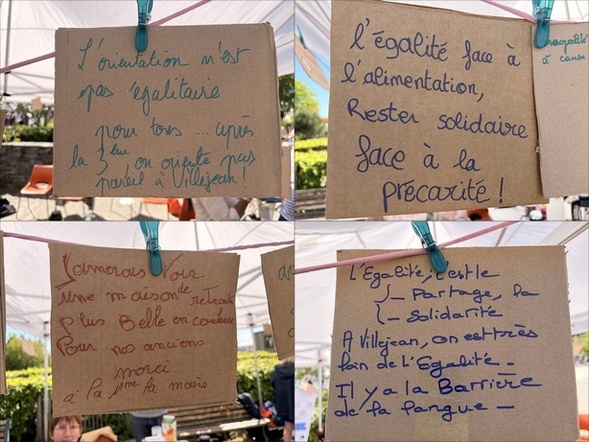 Certains témoignages illustrent concrètement les préoccupations des habitants. Certains témoignages illustrent concrètement les préoccupations des habitants.