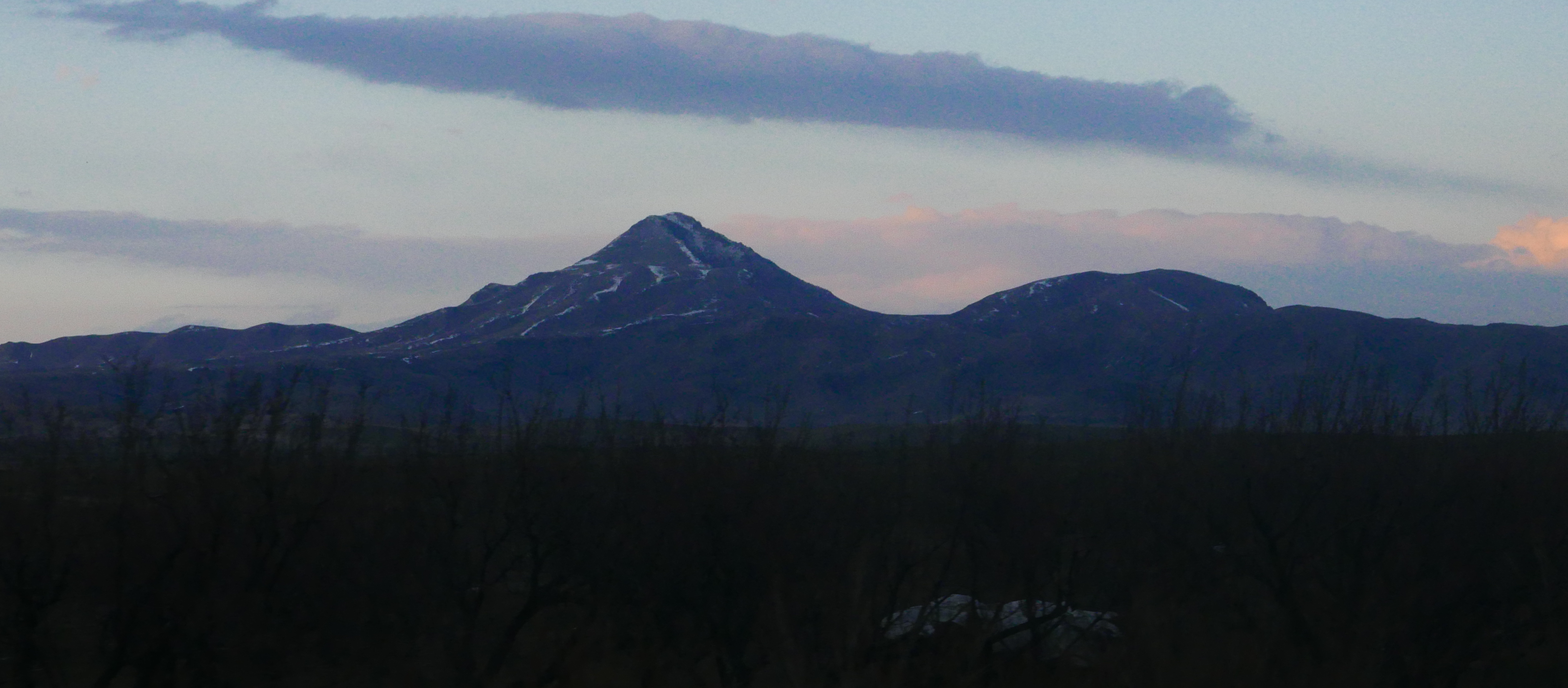 Le Mont Ararat, symbole historique de l'Arménie, se trouvant aujourd'hui en Turquie