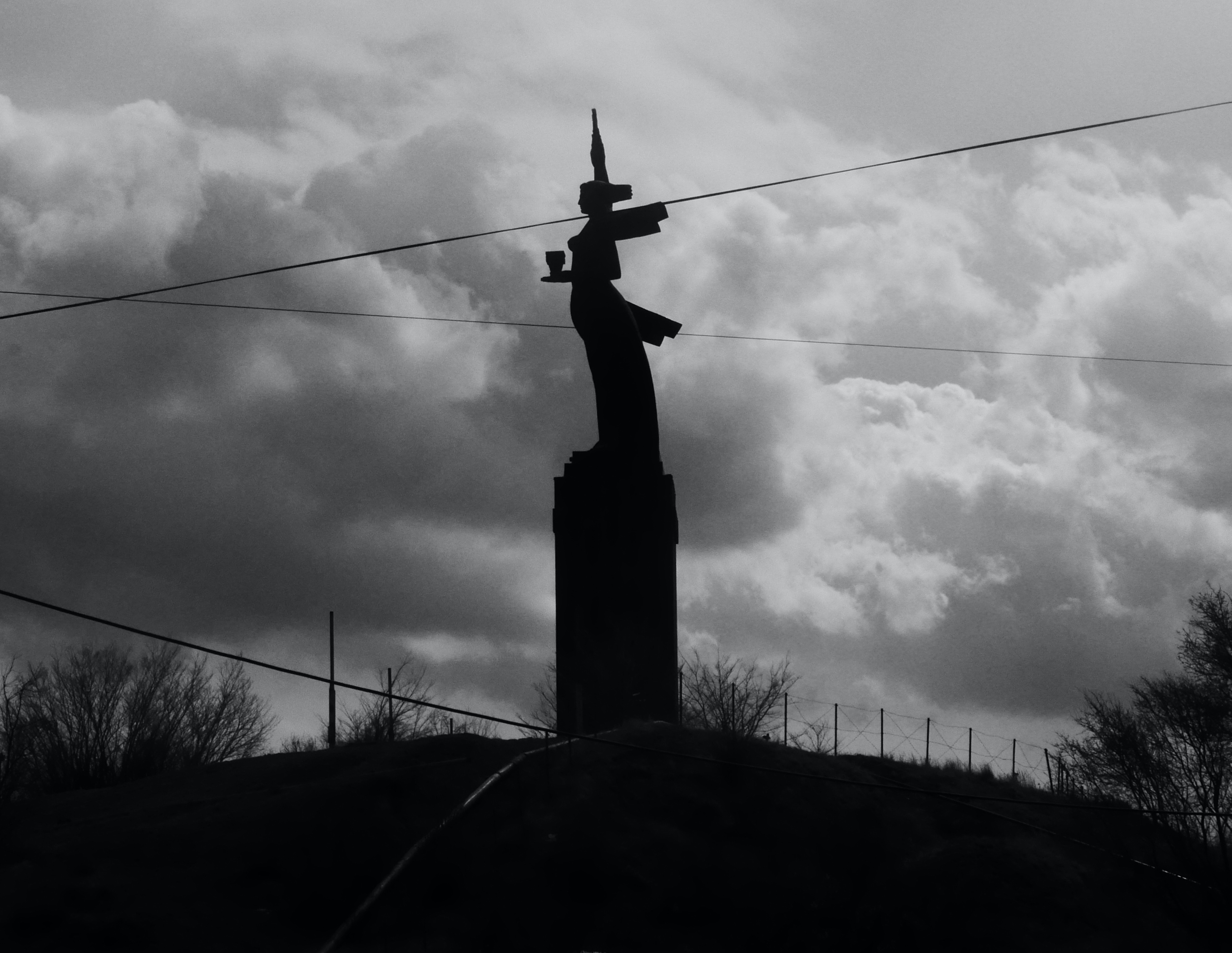 Gyumri, Arménie, Monument de la Mère Arménie