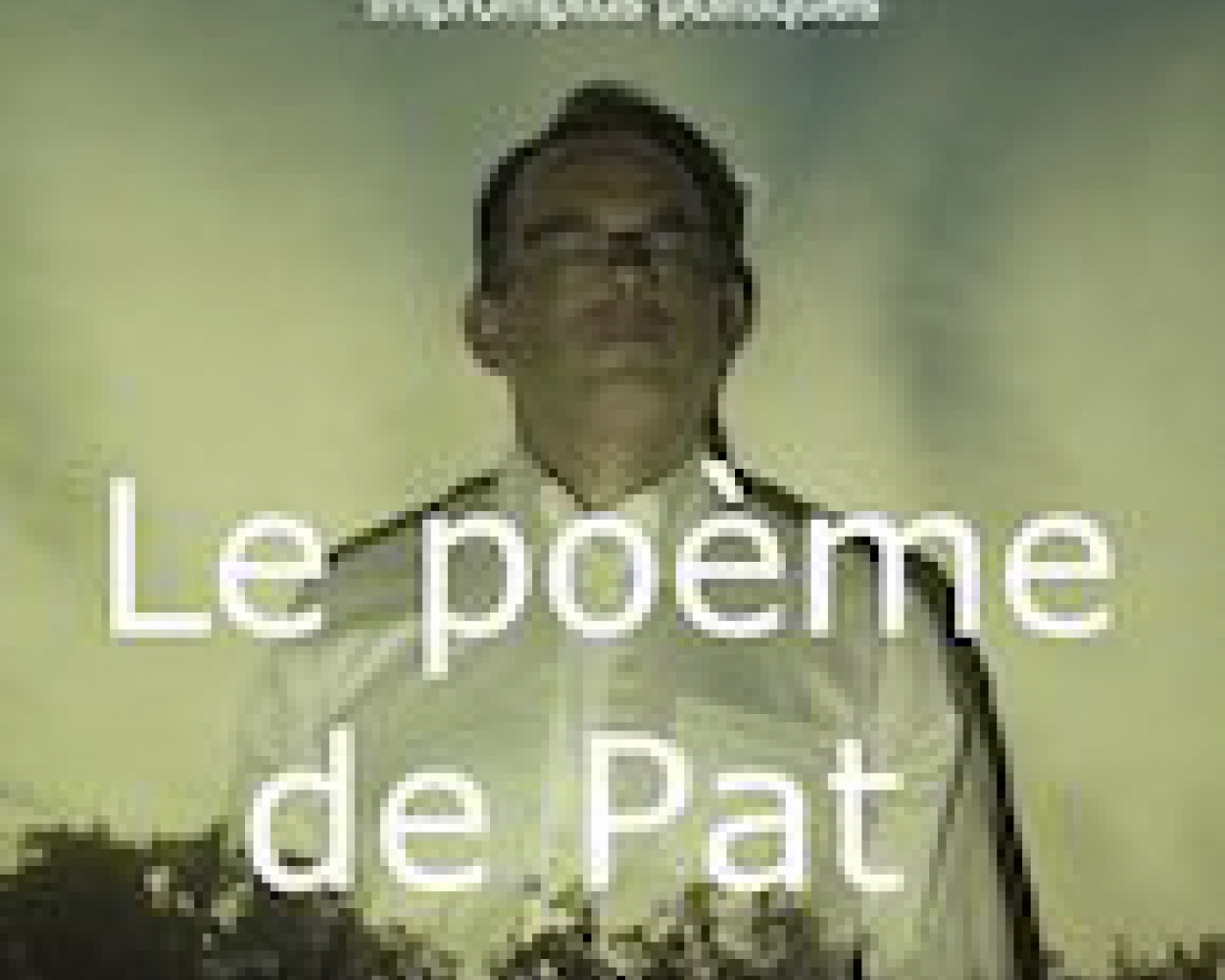 Le poème de Pat (impromptus politiques) Le poème de Pat (impromptus politiques)
