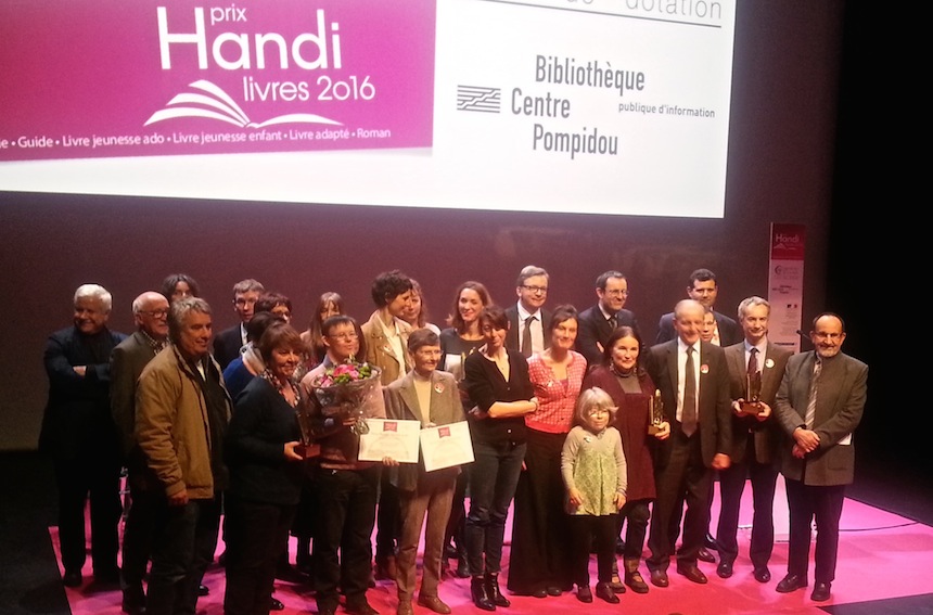 "Un parfum de victoire" prix Handi-Livres 2016