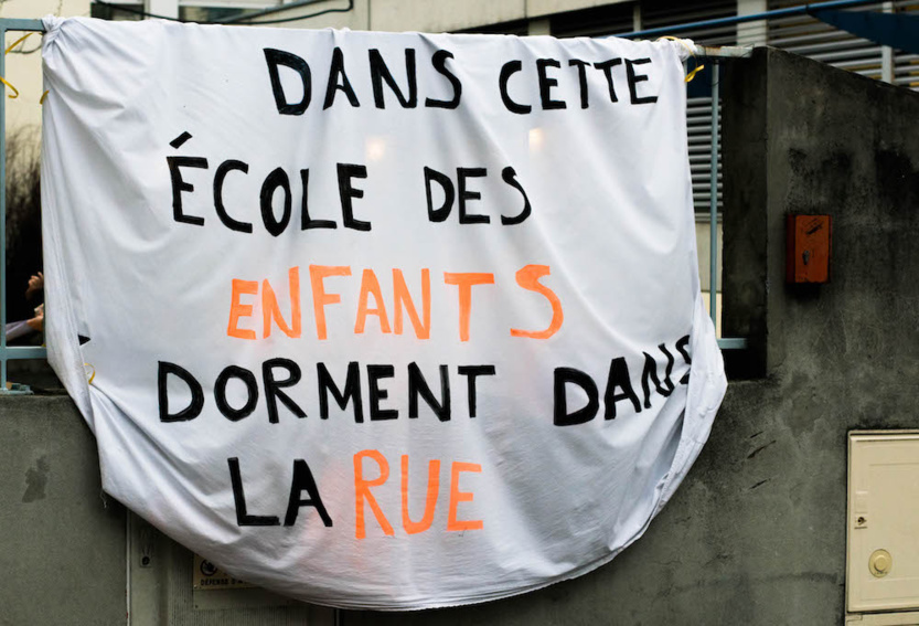 À Lyon, parents d’élèves et enseignants logent des écoliers sans-abri
