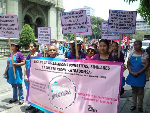 ActionAid/Peuples Solidaires : pétition pour les travailleuses domestiques du Guatemala