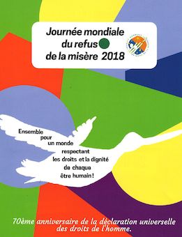 17 octobre, la Journée mondiale du refus de la misère 17 octobre, la Journée mondiale du refus de la misère
