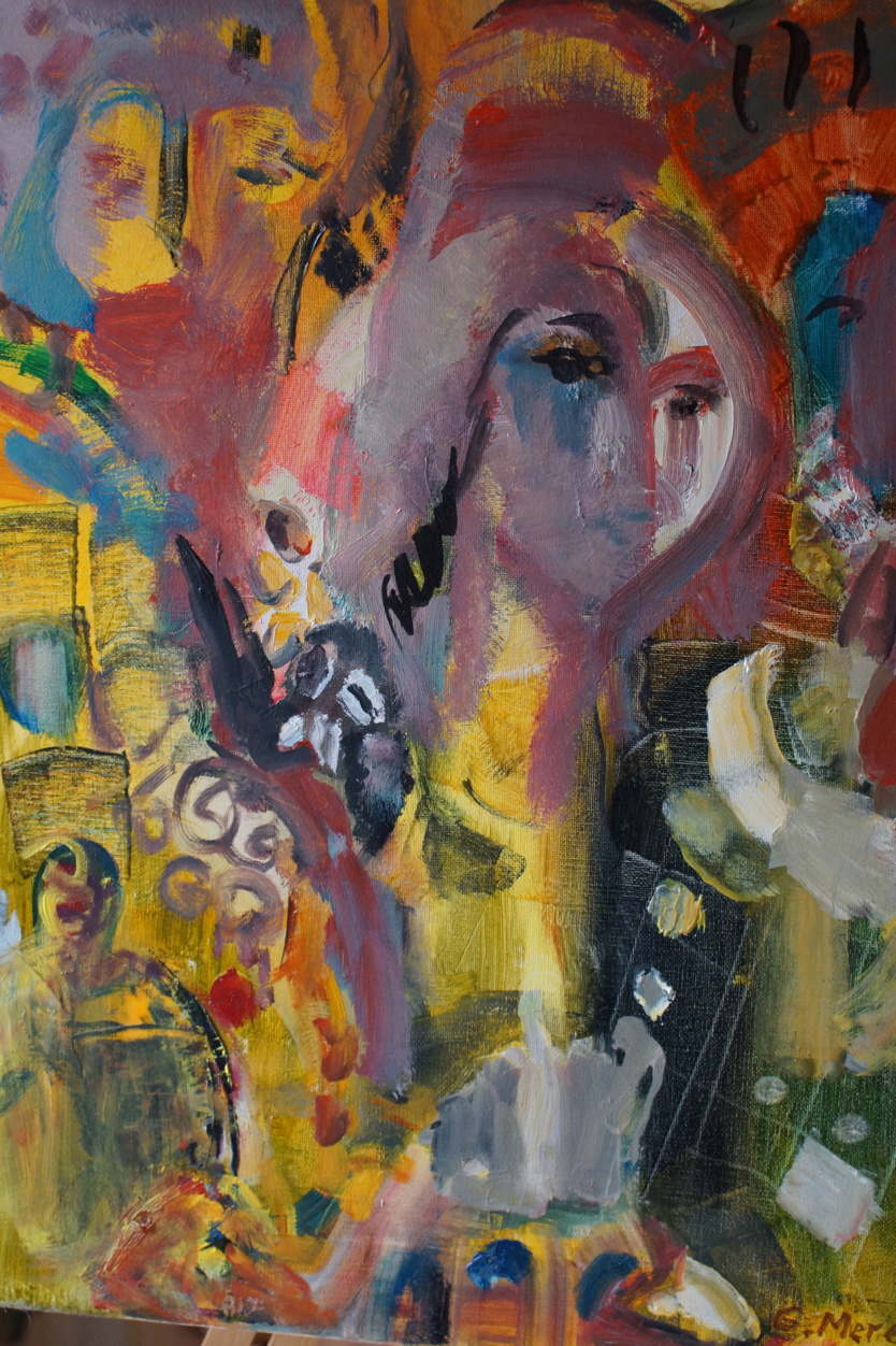 Leur maison est un havre de paix pour artistes réfugiés Leur maison est un havre de paix pour artistes réfugiés