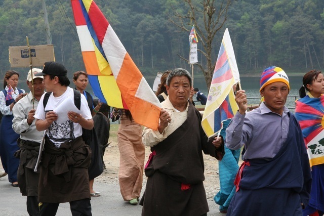 Manifestation de Tibétains népalais (tboothhk cc)