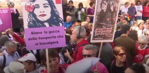 Du Vatican à Vérone, mobilisation féminine en Italie