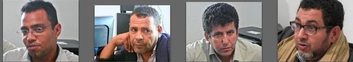 Ali, Moncef, Mouez et, à droite, le nouveau député Omar Chetoui Ali, Moncef, Mouez et, à droite, le nouveau député Omar Chetoui