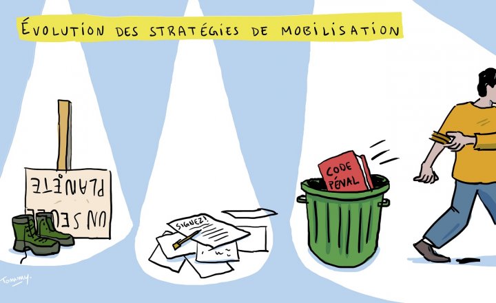 Luttes pour le climat : enquête sur la montée de la désobéissance civile Luttes pour le climat : enquête sur la montée de la désobéissance civile