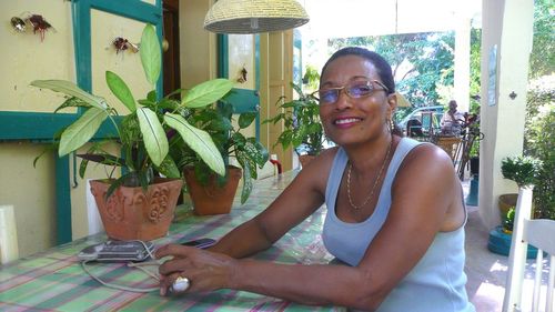 Juliette, une des fondatrices du centre Juliette, une des fondatrices du centre