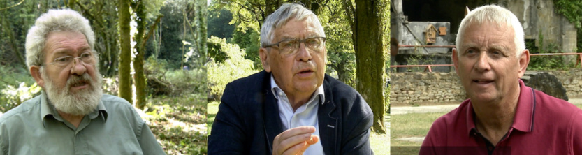 De g à d. : Youenn Landrein, Jean-Claude Pierre, Gilles Huet De g à d. : Youenn Landrein, Jean-Claude Pierre, Gilles Huet