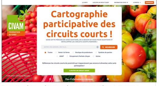 Trois outils pour trouver les points de vente en circuits courts près de chez vous Trois outils pour trouver les points de vente en circuits courts près de chez vous