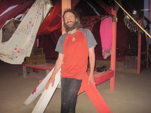 Dave Bradshaw, co-founder of an alternative festival Dave Bradshaw, co-founder of an alternative festival