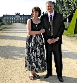 Maria et Nicolae le jour de leur mariage en Bretagne