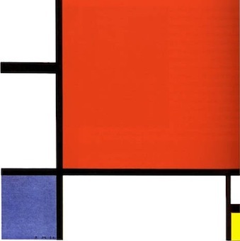 Pascal Gault (sur Google +) - Mondrian, composition, 1930.
