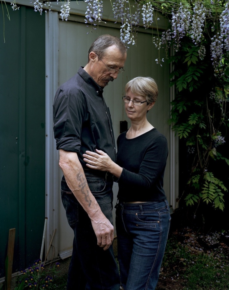 Le portrait de Nelly et Michel EVRARD par Cedric MARTIGNY, Les cahiers de Fougères, Histoires. Tous droits réservés