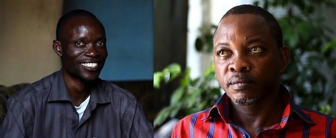 La journée de deux journalistes congolais