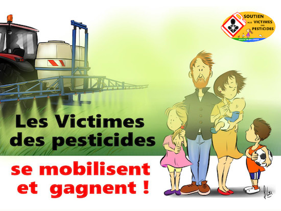 Les victimes des pesticides parlent