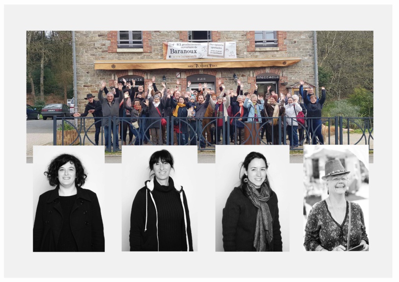 Chloé, Flavie, Margot, Martine et les sociétaires du Baranoux Chloé, Flavie, Margot, Martine et les sociétaires du Baranoux