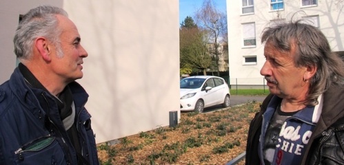 Les cégétistes Noël Alix (à g) et Michel Bourdon Les cégétistes Noël Alix (à g) et Michel Bourdon