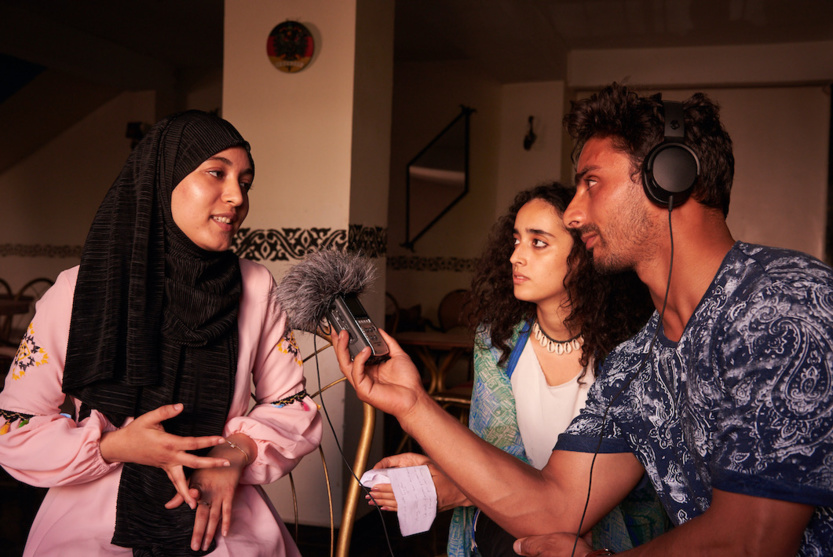 Enregistrement pour l'opération Casa-Rennes ©ArsNomadis Enregistrement pour l'opération Casa-Rennes ©ArsNomadis