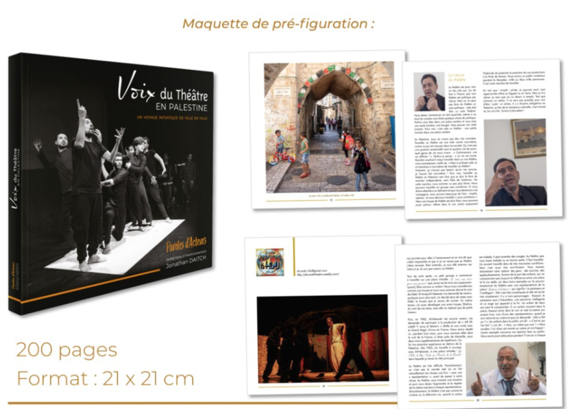 Dans un livre, Jonathan porte la voix du foisonnant théâtre palestinien Dans un livre, Jonathan porte la voix du foisonnant théâtre palestinien