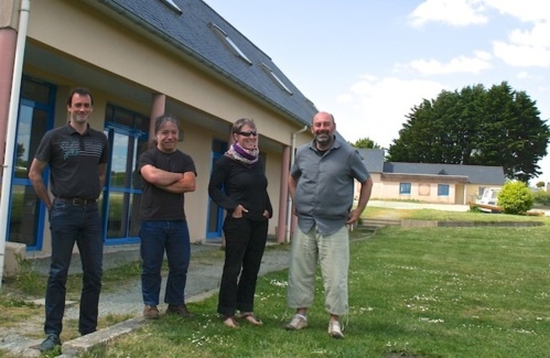 Florent, Bertrand, Marion et Patrice