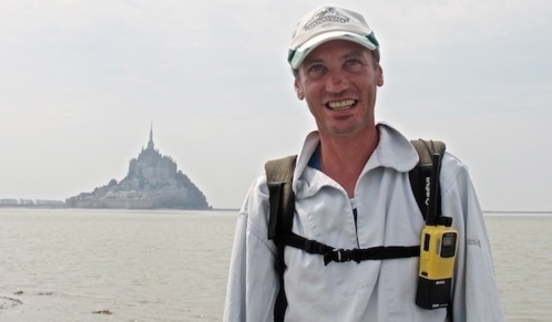 Arnaud Jugan, guide de la baie et prince des grèves