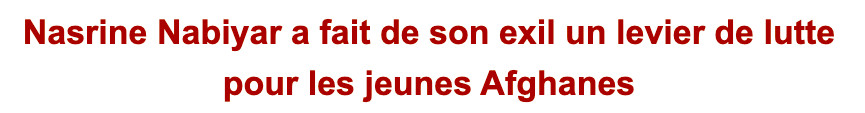Que deviendra l'Afghanistan d'Ashmat et Nasrine ? Que deviendra l'Afghanistan d'Ashmat et Nasrine ?
