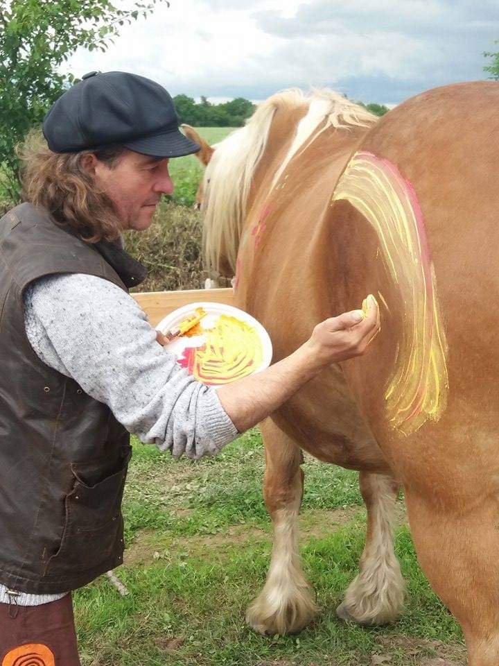 Inoubliable Luc Pérez, artiste croqueur d'âmes en Brocéliande