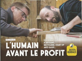 A la Une du magazine municipal de Rennes