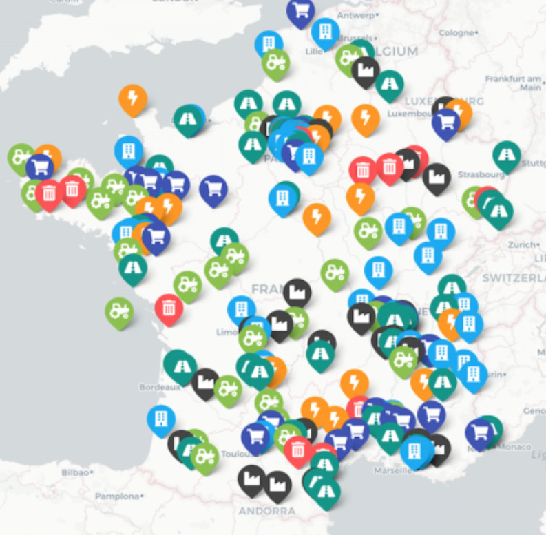 A suivre en 2022, la carte des luttes locales A suivre en 2022, la carte des luttes locales