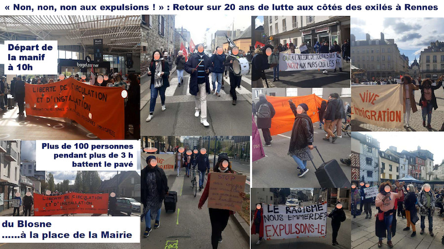20 ans de luttes pour les exilés à Rennes 20 ans de luttes pour les exilés à Rennes