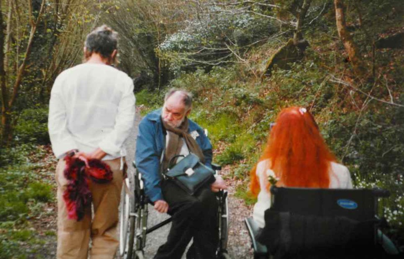 Une photo prise par Françoise lors d'une "enquête d'écriture" pour "les chaos de l'Aven"