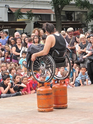 « C'est vrai que la première image donne une vision un peu brutale du handicap », admet Yann. « C'est vrai que la première image donne une vision un peu brutale du handicap », admet Yann.