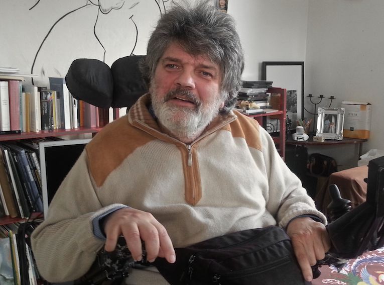 Marc Colmar, le corps assis, l'esprit debout, toujours ! Marc Colmar, le corps assis, l'esprit debout, toujours !