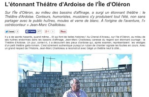 Retrouvez notre reportage de 2011