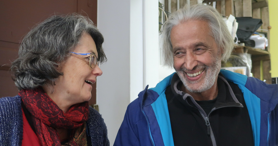 Muriel et Hakim font passer le courant dans le quartier Muriel et Hakim font passer le courant dans le quartier