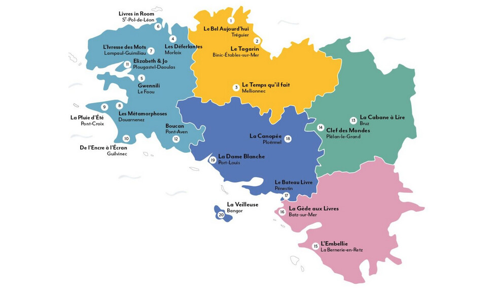 Là-bas, dans la petite librairie Là-bas, dans la petite librairie