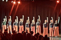 Sandra Denis et les Jazz’elles dansent leur combat contre le cancer Sandra Denis et les Jazz’elles dansent leur combat contre le cancer