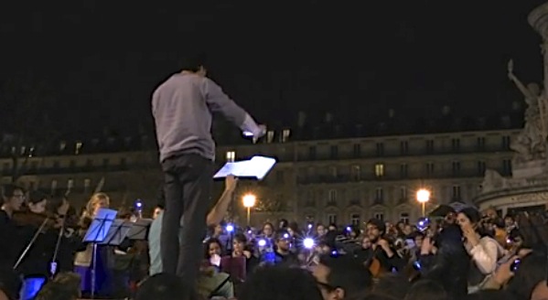 Retour sur le concert de l' « Orchestre debout  » à République