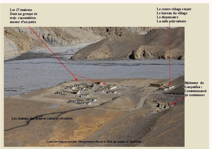 Climat : Normands et Népalais ont reconstruit un village, plus bas