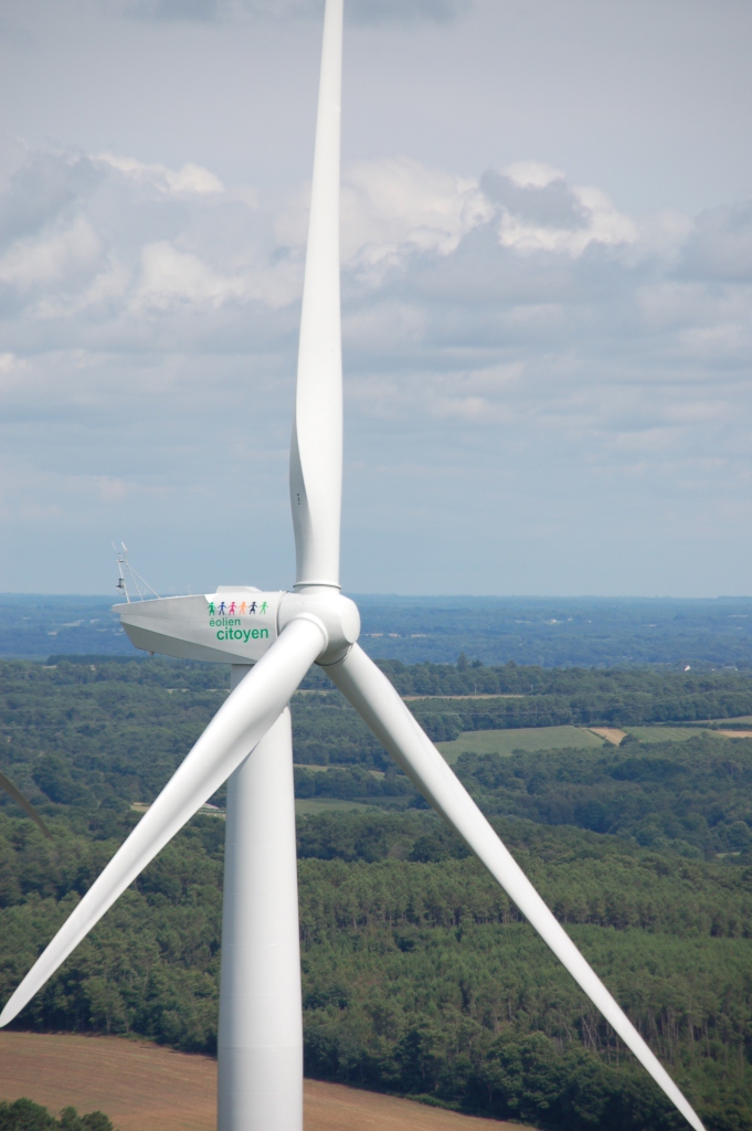 Les éoliennes citoyennes ont déployé leurs pales