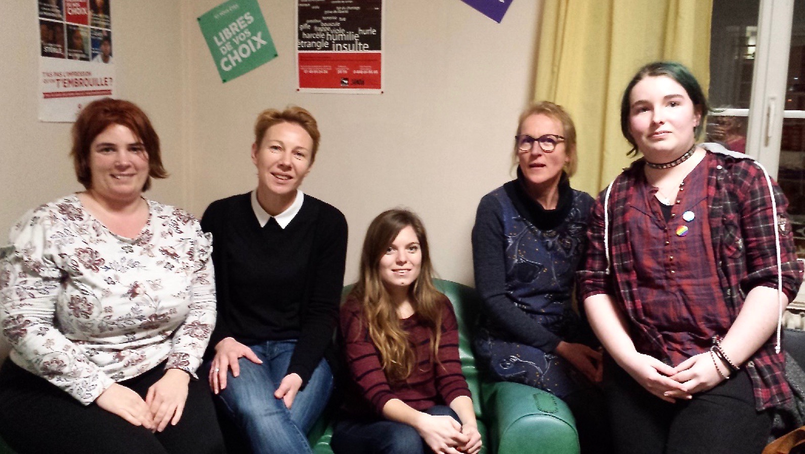 Typhaine, Soazig, Amandine, Véronique et Gwenaël Typhaine, Soazig, Amandine, Véronique et Gwenaël