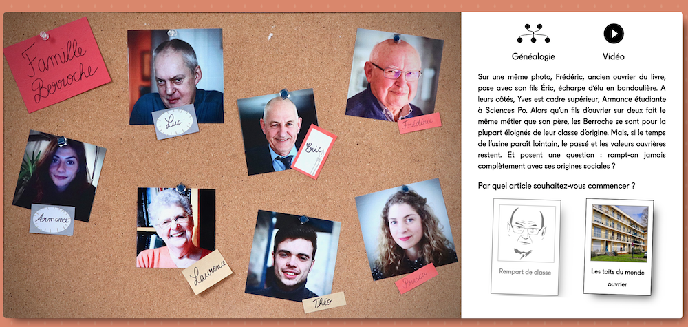 "Tout est affaire de famille" : un web-documentaire interroge l'identité de classe.