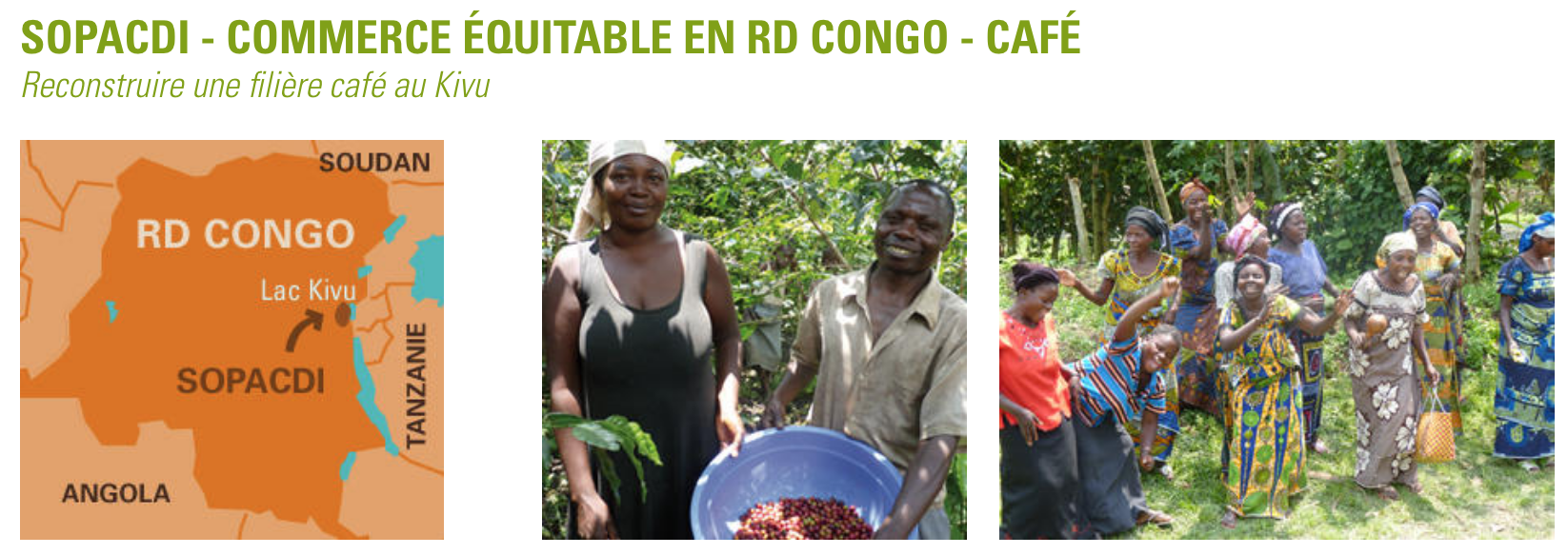 Dans le Kivu meurtri par les guerres, des milliers de paysans solidaires Dans le Kivu meurtri par les guerres, des milliers de paysans solidaires