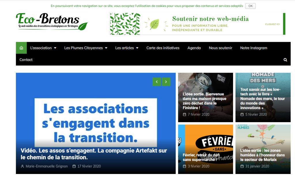 ​Des associations bretonnes s’engagent en faveur de la transition écologique